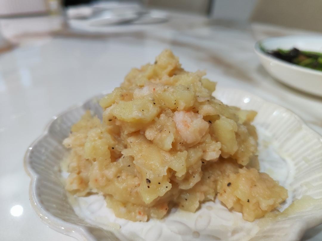 虾滑土豆泥