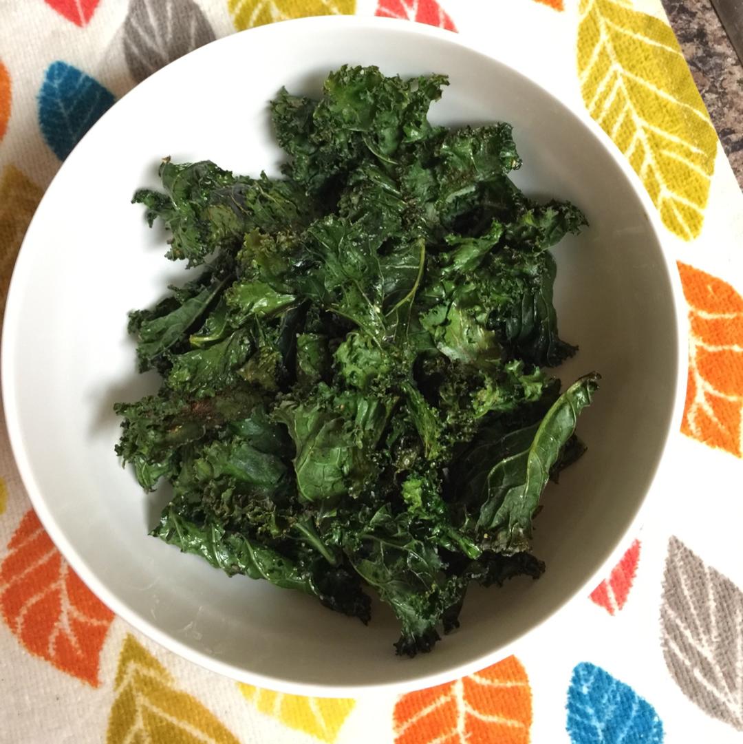 超级零食Kale chips羽衣甘蓝脆片