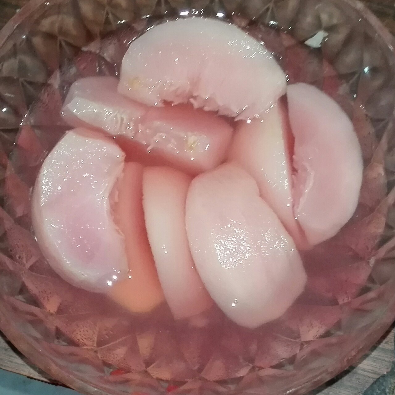 糖水桃罐头