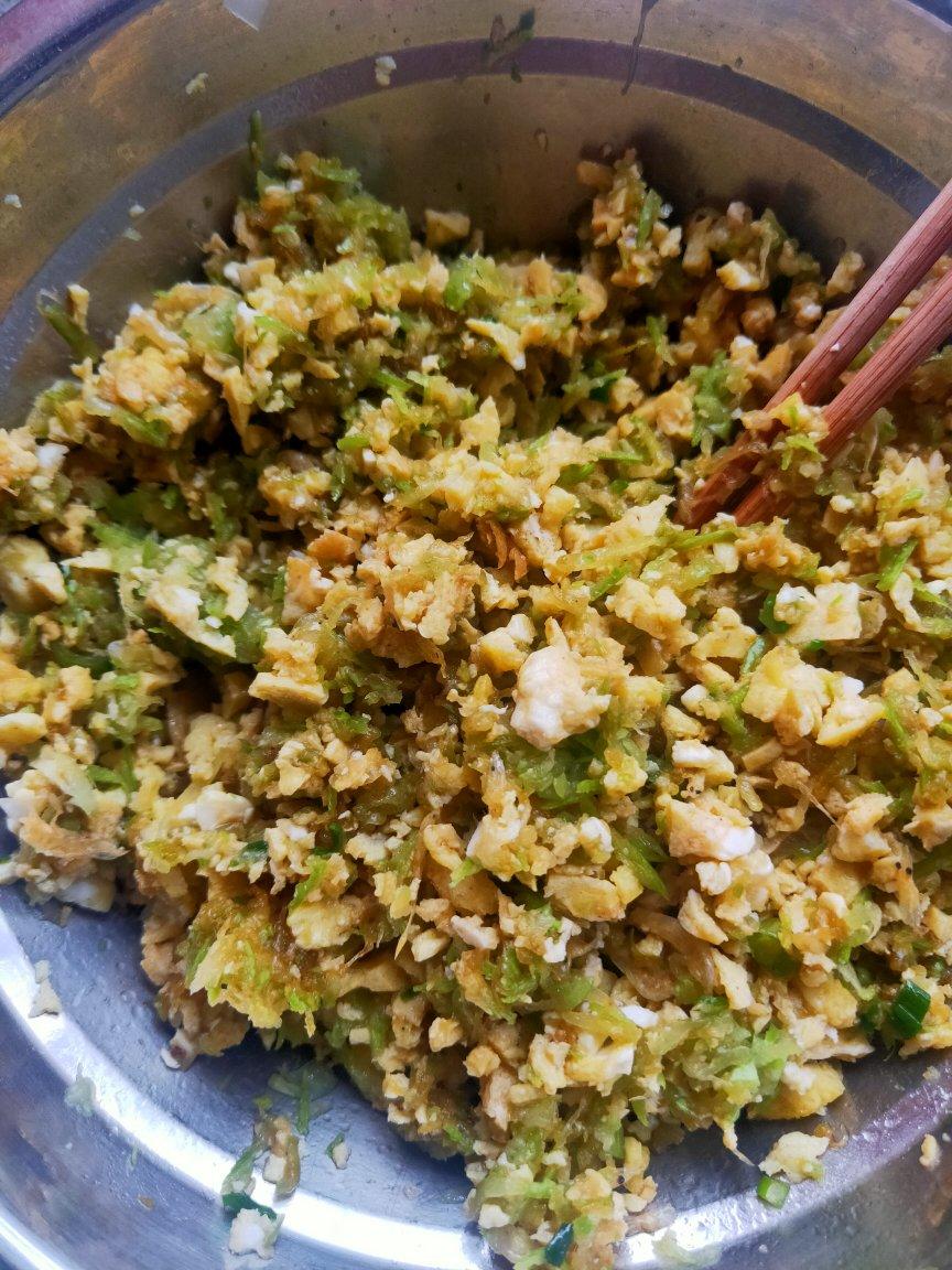 西葫芦鸡蛋馅水饺