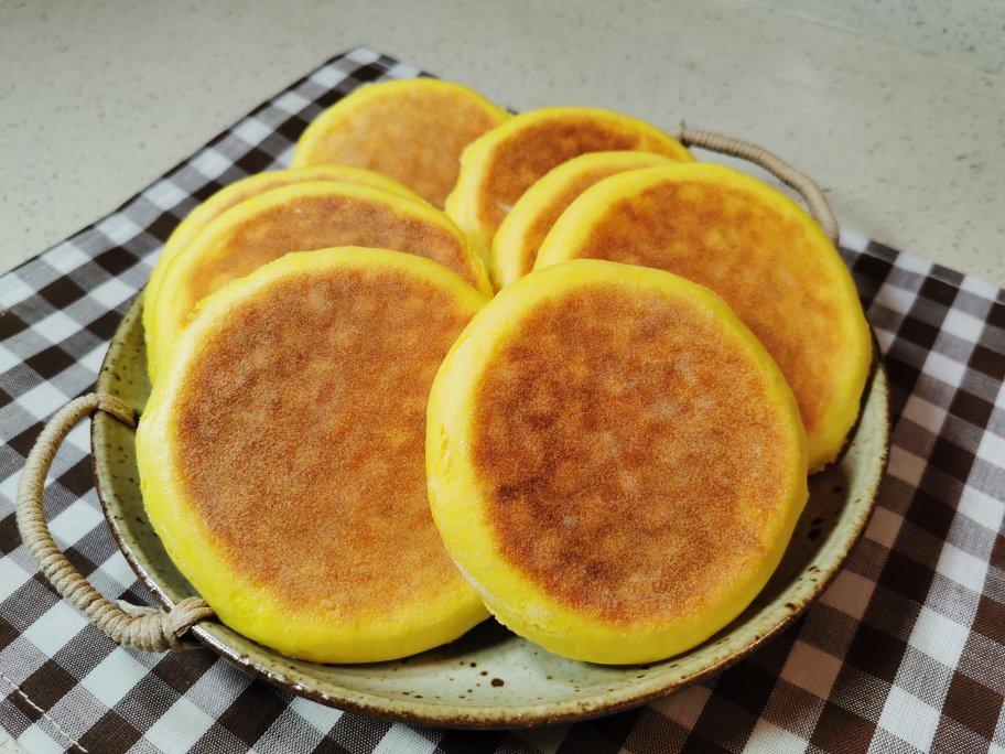 堂妈小厨——发面南瓜饼