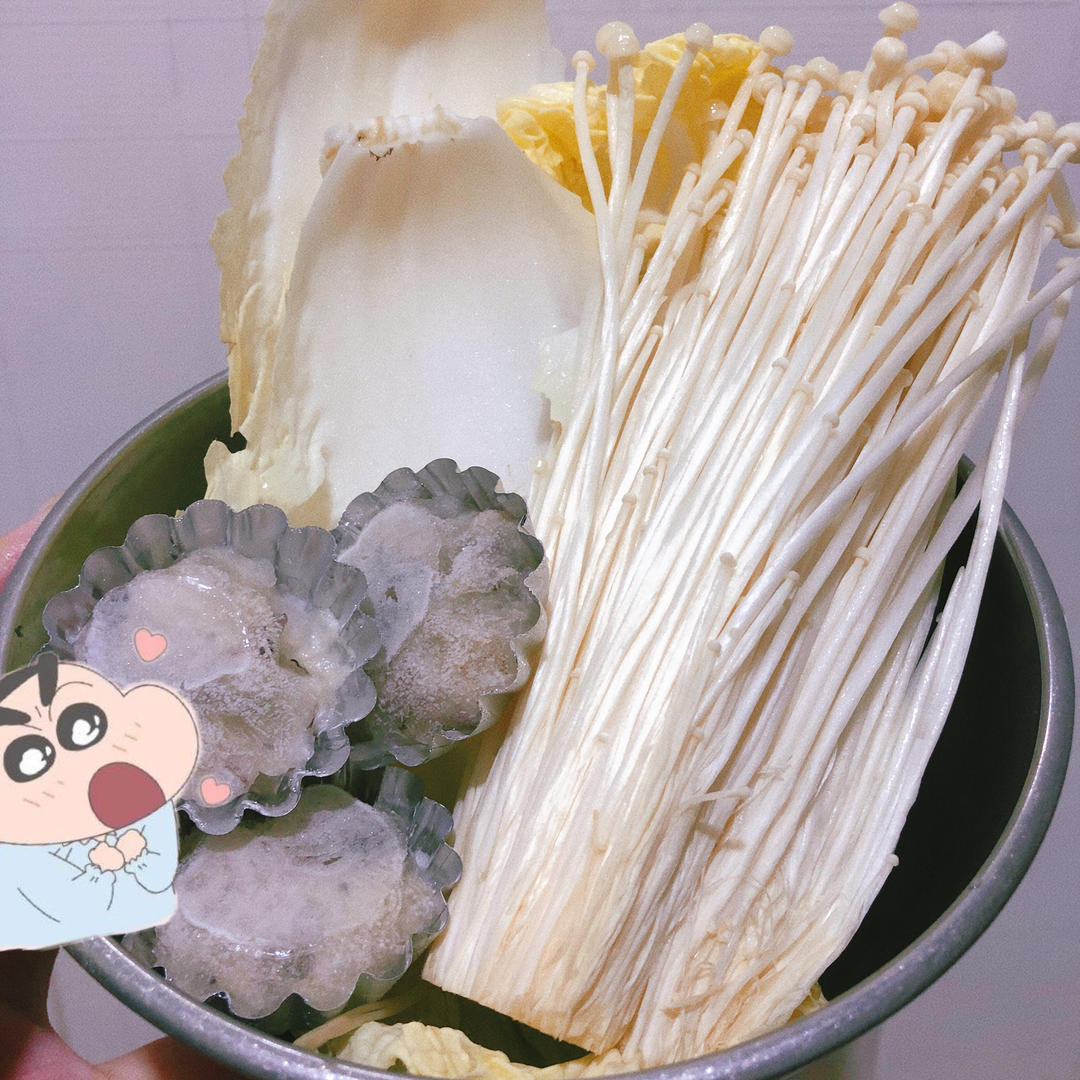 懒人下饭神器，蒜蓉蒸粉丝金针菇娃娃菜