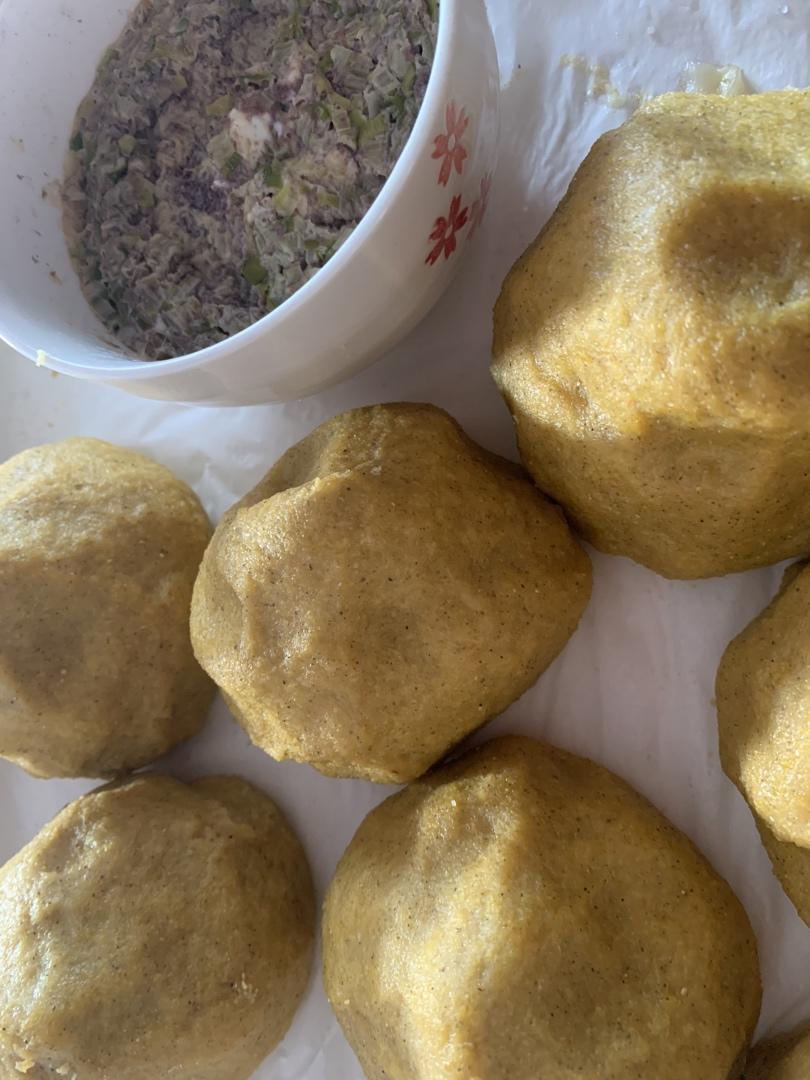 黑豆面窝窝头
