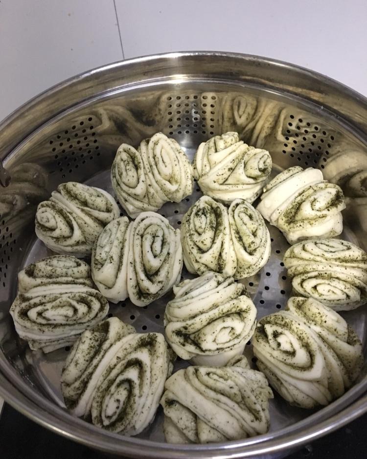 麻酱花卷