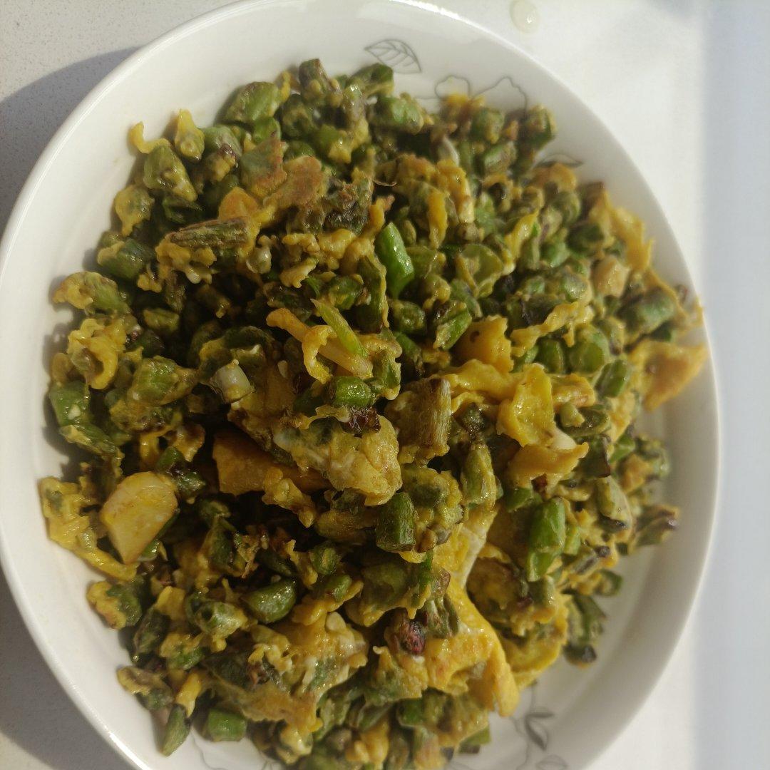 豆角炒蛋超级下饭菜，不好吃算我输