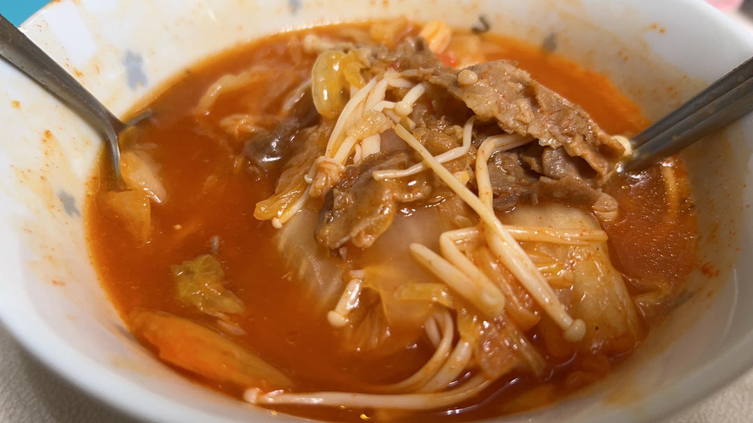 泡菜肥牛锅
