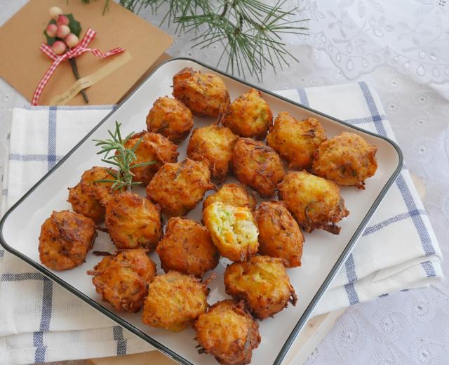 炸萝卜丸子--妈妈教我的炸丸子小窍门的做法