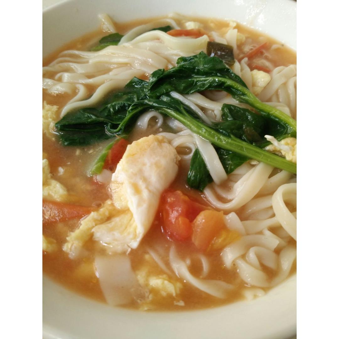 超级入味好吃的番茄鸡蛋面