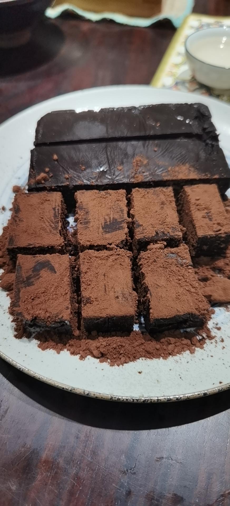 用可可粉做生巧