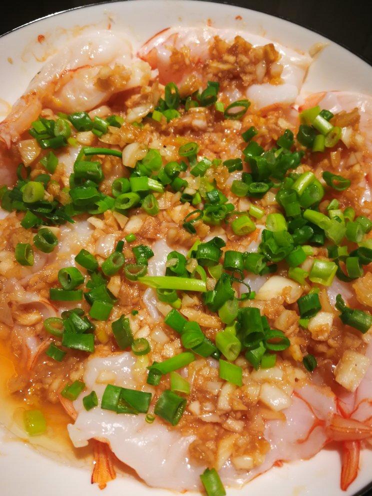 蒜蓉蒸虾