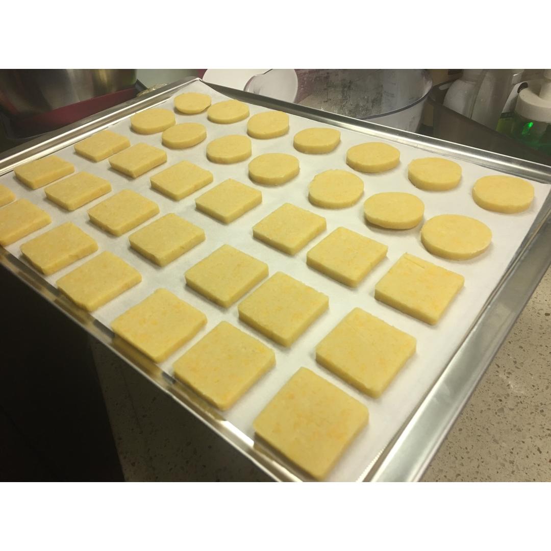 切达芝士饼干——酥酥脆脆香香好吃不后悔