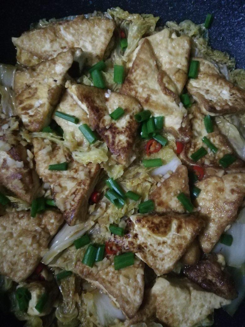 白菜豆腐煲