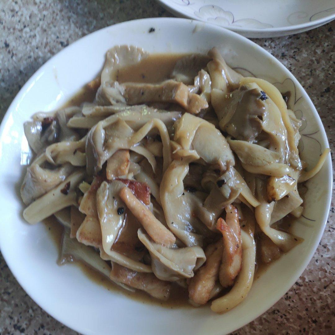 平菇肉片