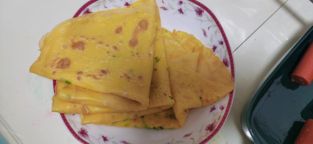⭐鸡蛋早餐饼⭐