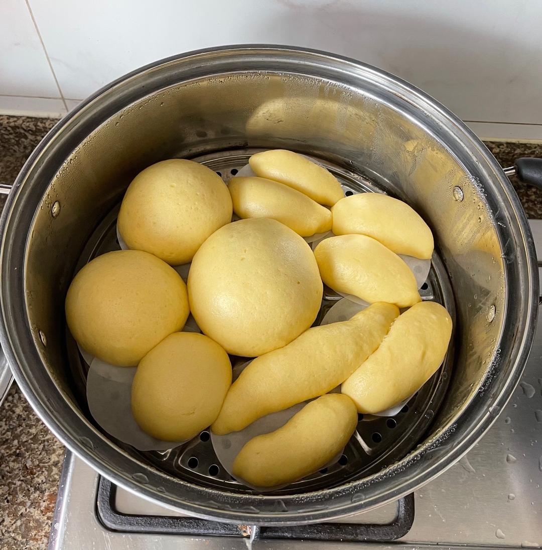 玉米面馒头的做法