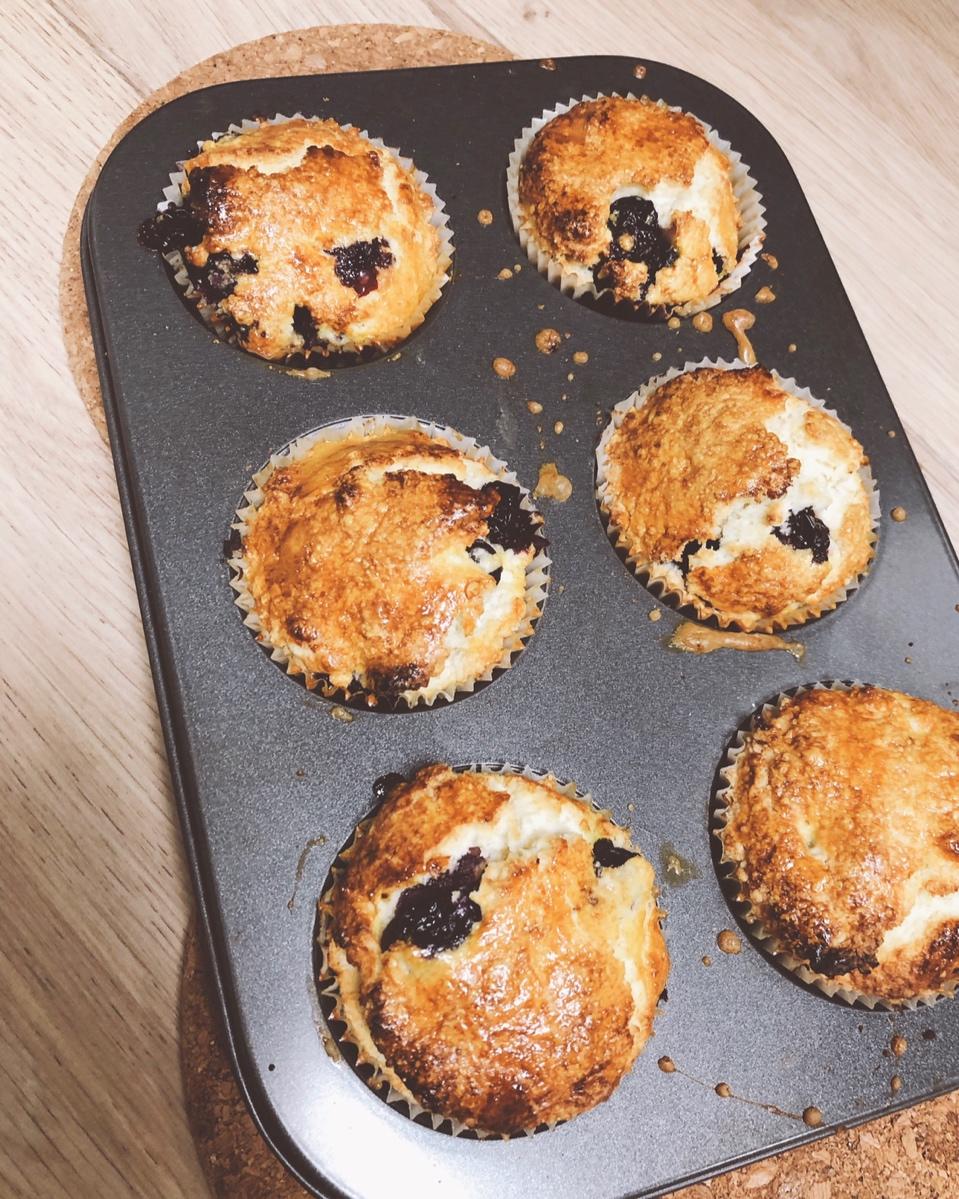 爆浆蓝莓司康Blueberry Explosion Scone