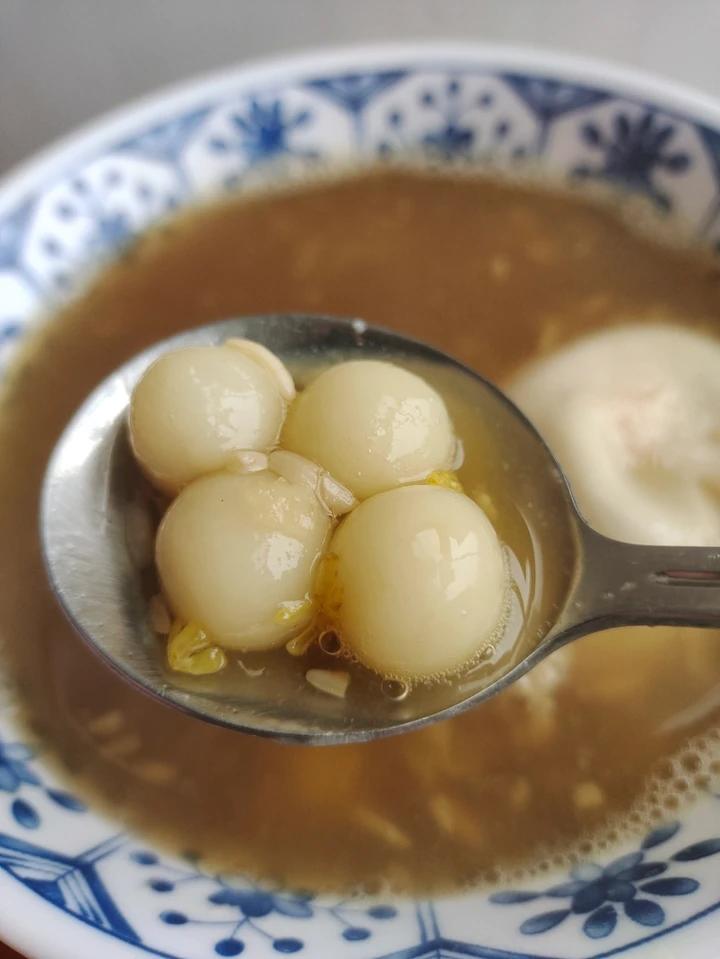 红糖粉子醪糟蛋