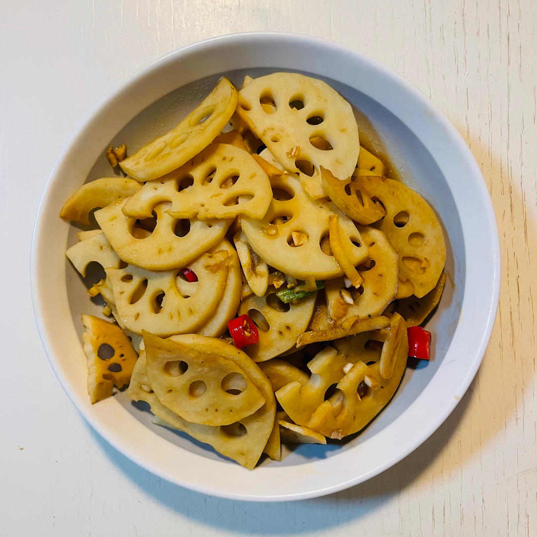 酸辣藕丁