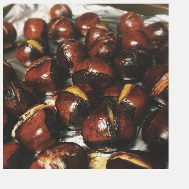 糖炒栗子烤箱版