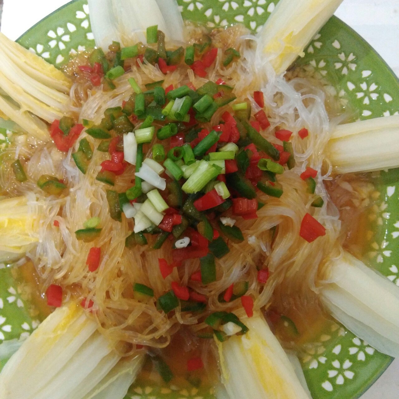 蒜蓉粉丝娃娃菜