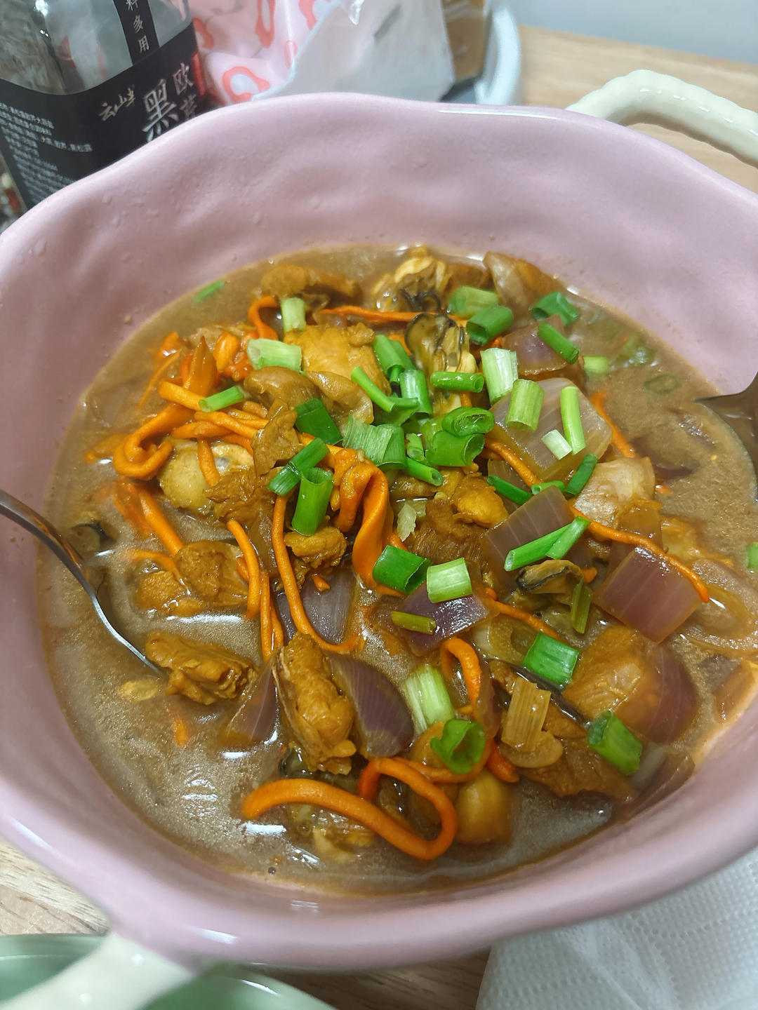 吃一次就快乐到起飛——生蚝鸡煲