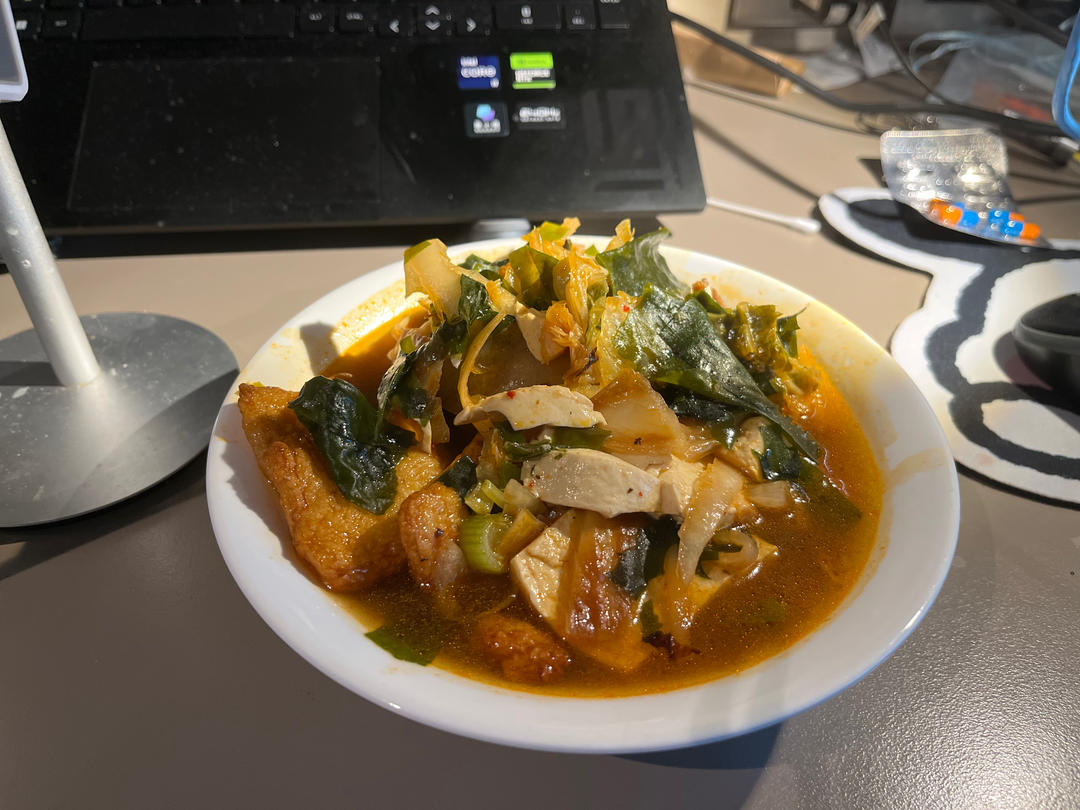 韩国大妈亲授— 韩式泡菜豆腐汤