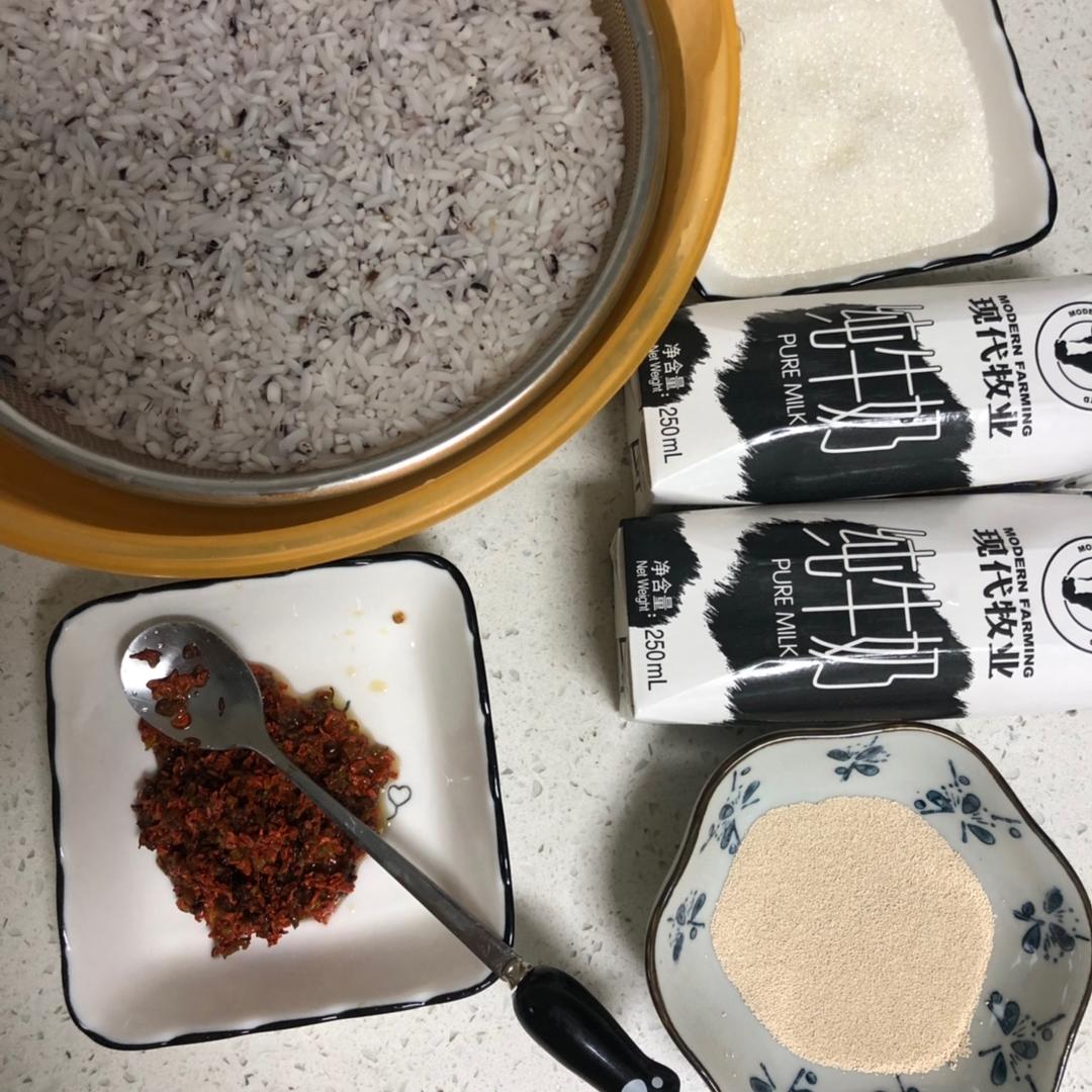 纯奶手撕吐司的做法 步骤1