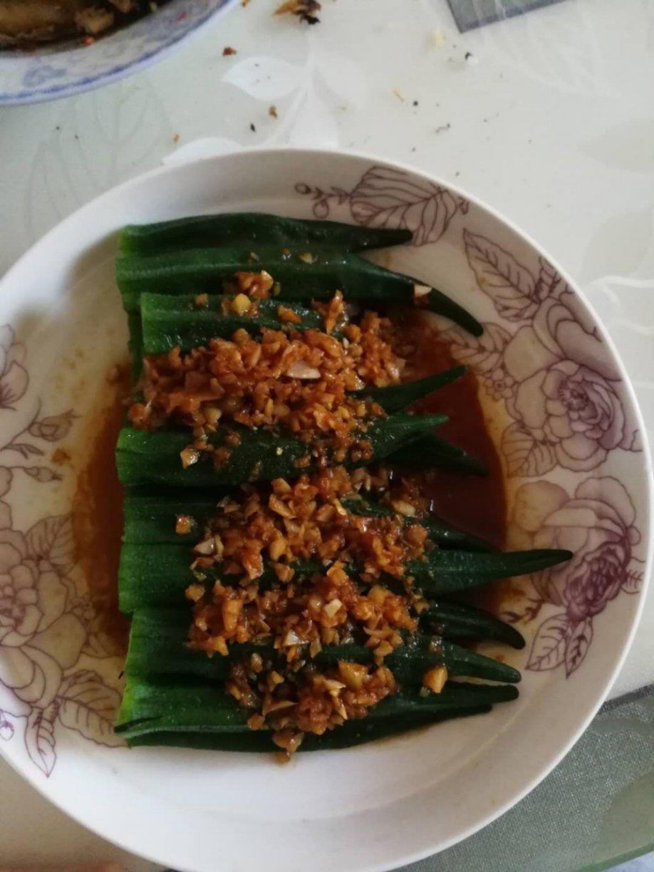 蒜蓉秋葵