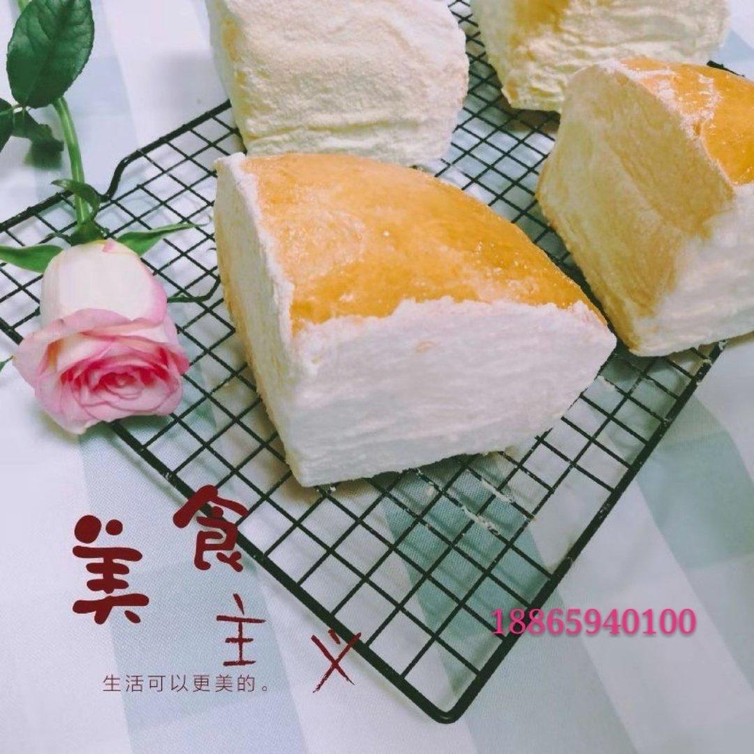 kiri奶油芝士食谱——雪山芝士包
