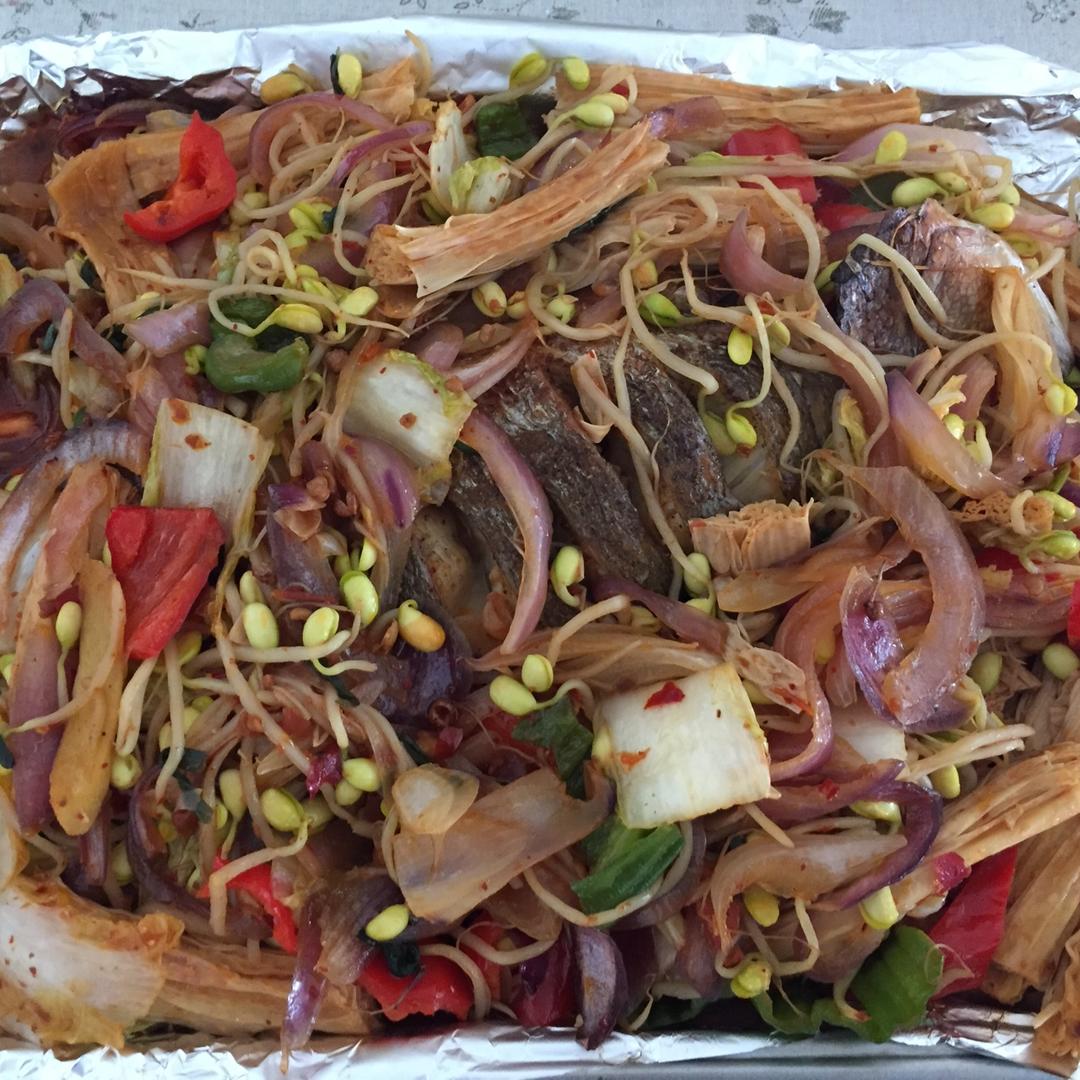 香辣烤鱼-烤箱版