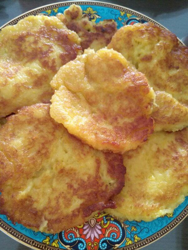 新鲜玉米汁+新鲜玉米渣饼（新鲜玉米饼）