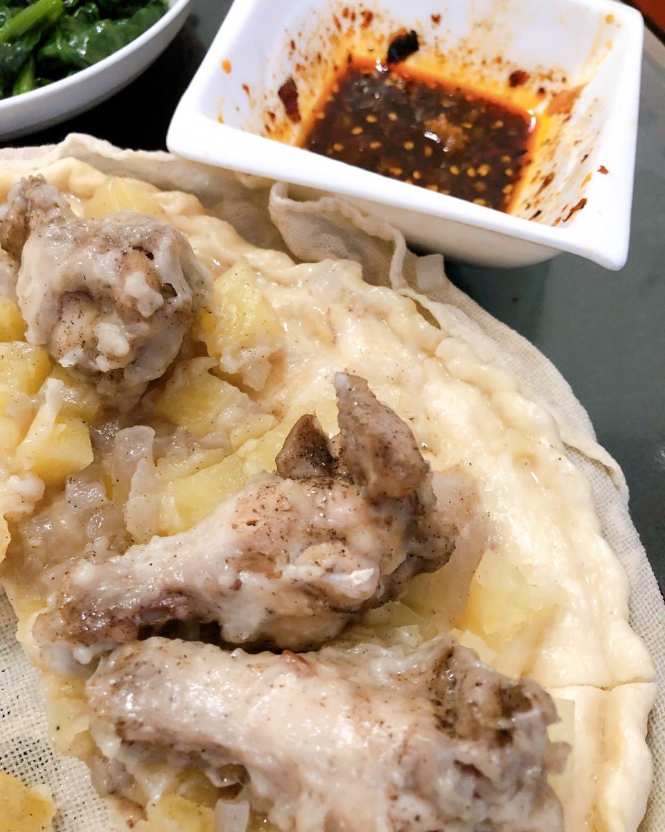 快手简单营养热量低的甘肃泾源蒸鸡