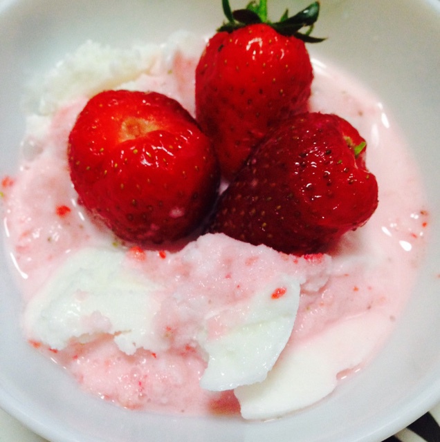 frozen yogurt冻酸奶