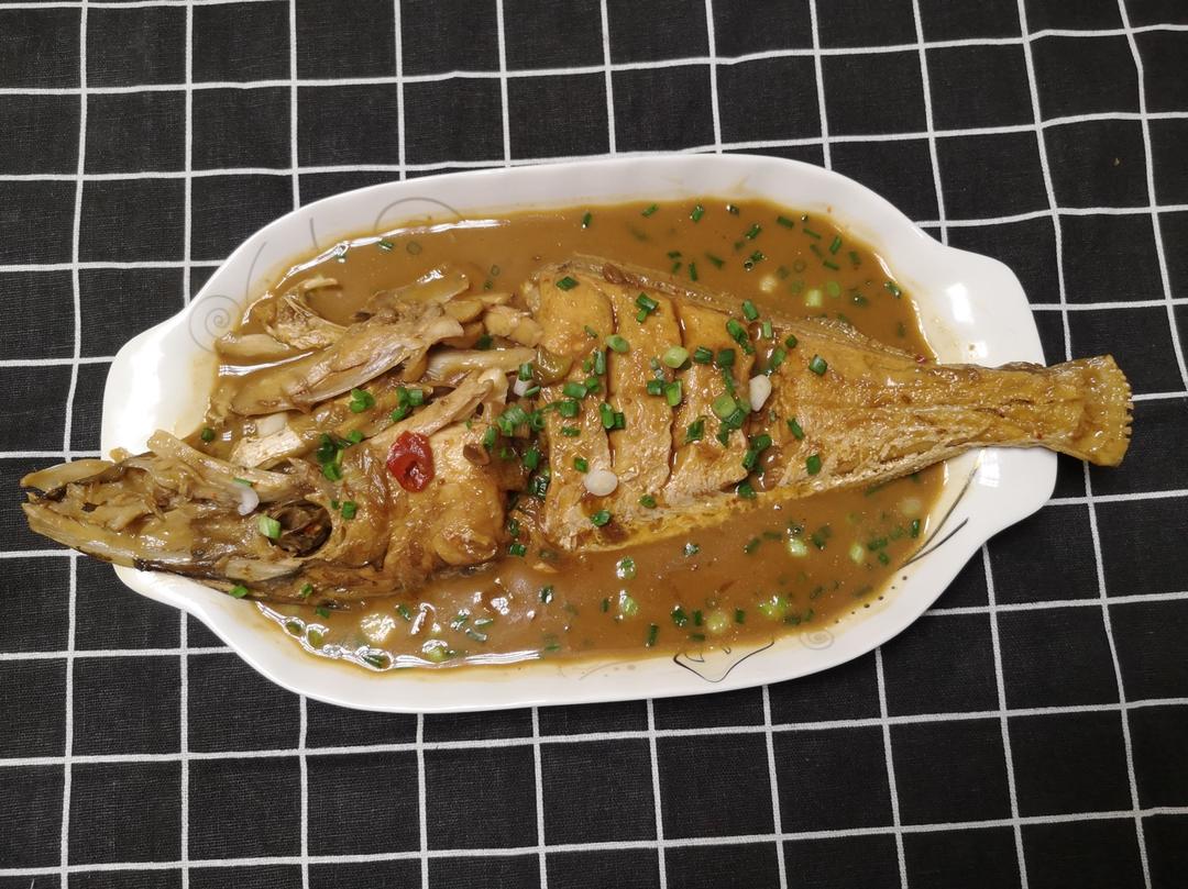 红烧扒皮鱼