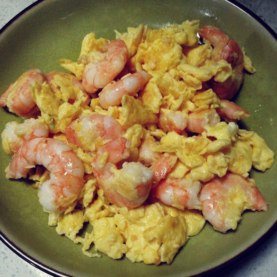 虾仁滑炒鸡蛋