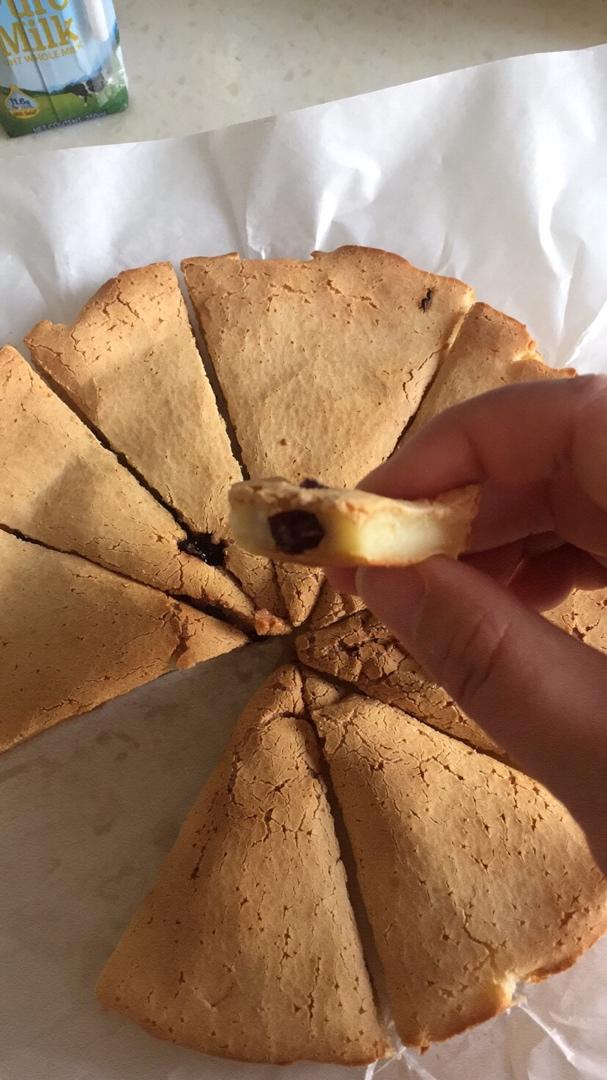 👑无需揉面👑糯叽叽的蔓越莓烤年糕（无泡打粉版本）