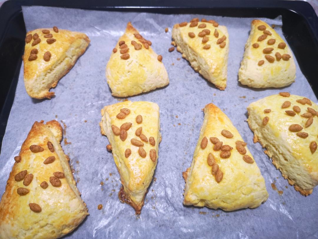 零失败搅一搅就能做的蔓越莓司康