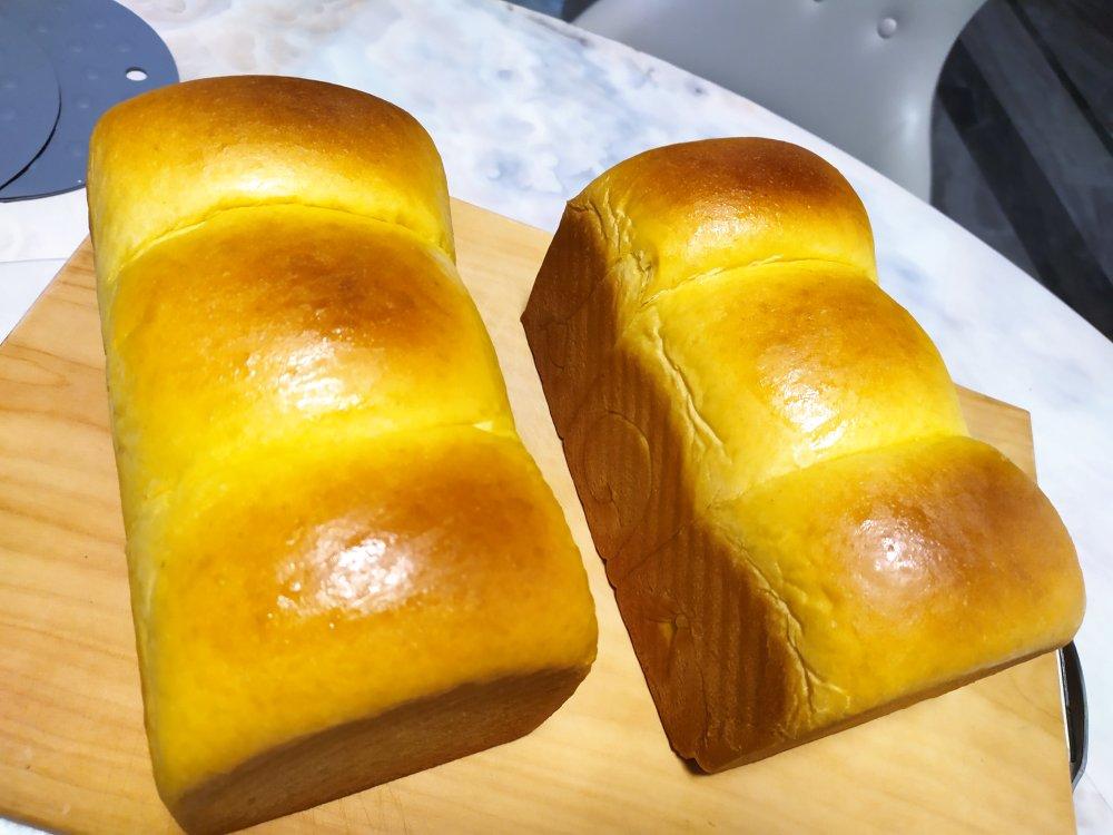 南瓜炼乳吐司