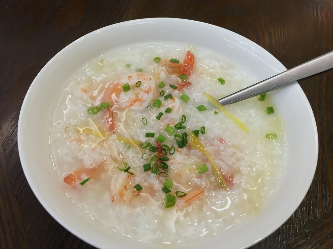 鲜虾粥