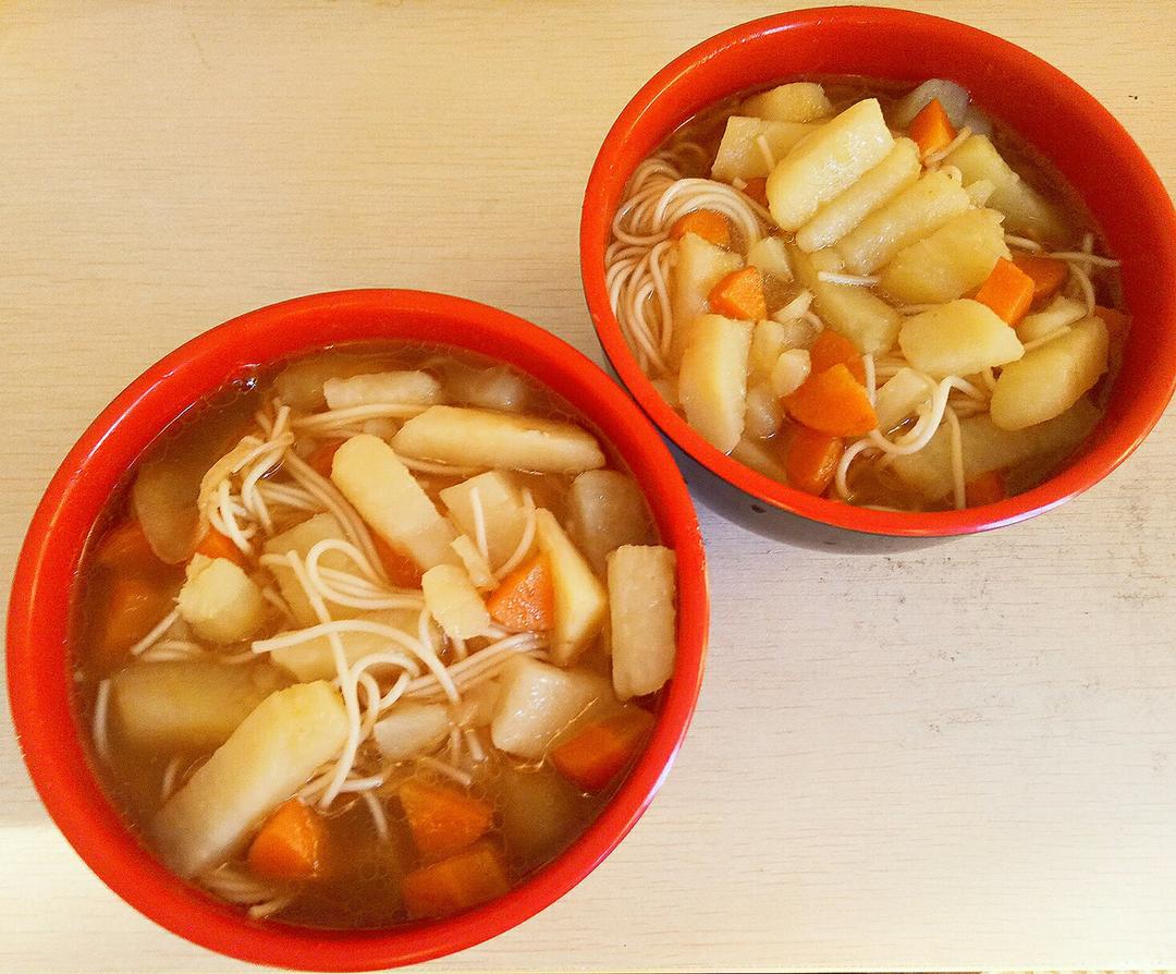 家常豆面