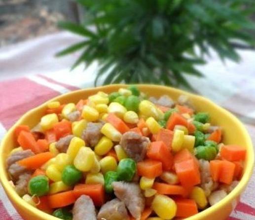 豌豆红萝卜玉米丁