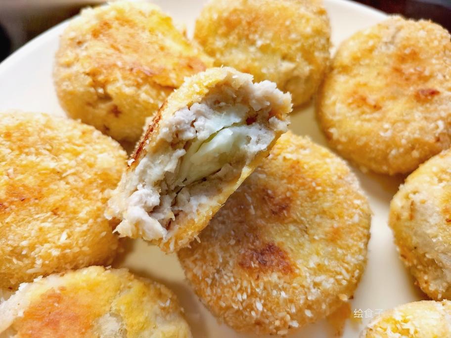 简单快手香芋酸奶饼