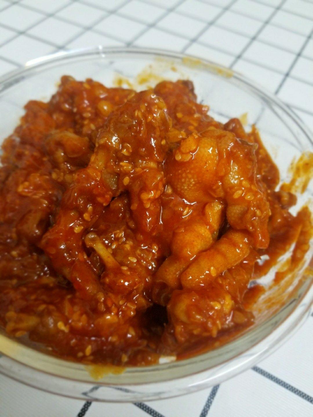 韩式辣酱鸡爪