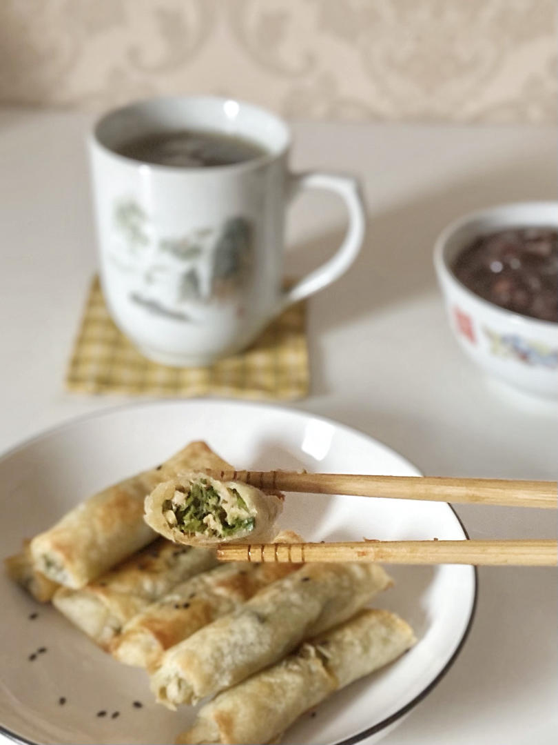烤春卷