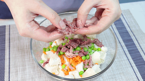 纯奶手撕吐司的做法 步骤1