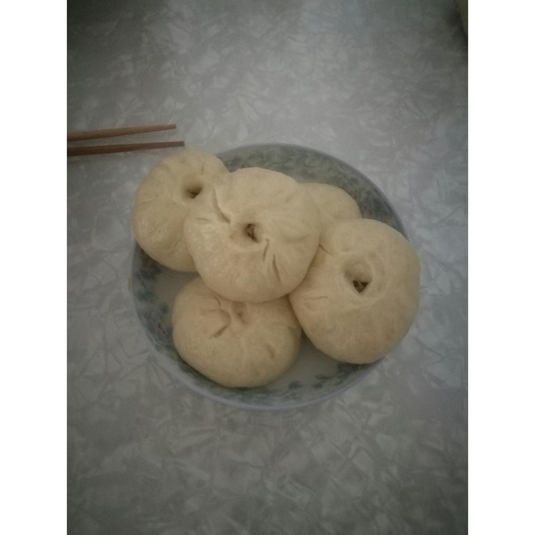跟着小神做美食——雪菜包子