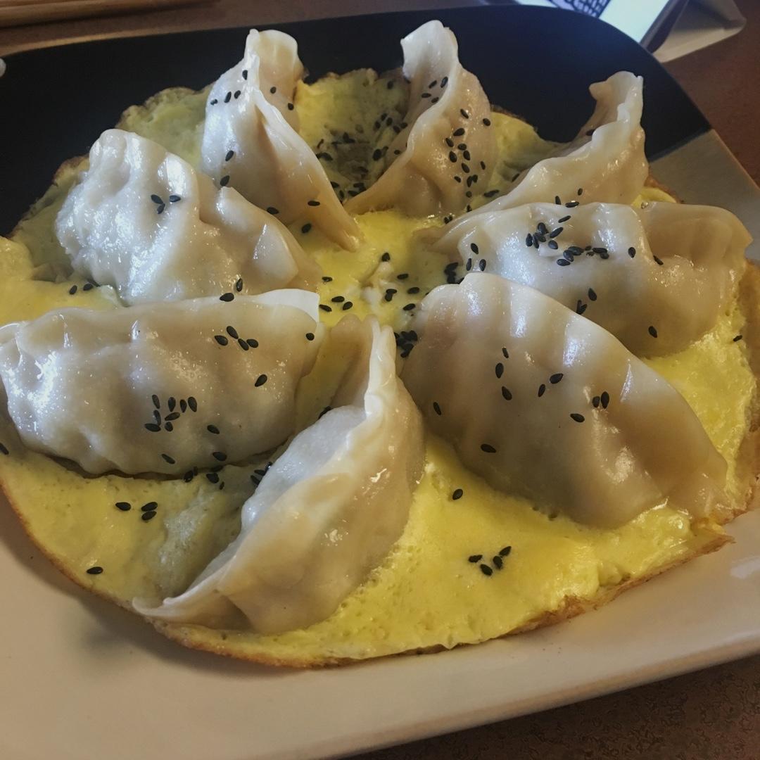 懒人快手抱蛋煎饺