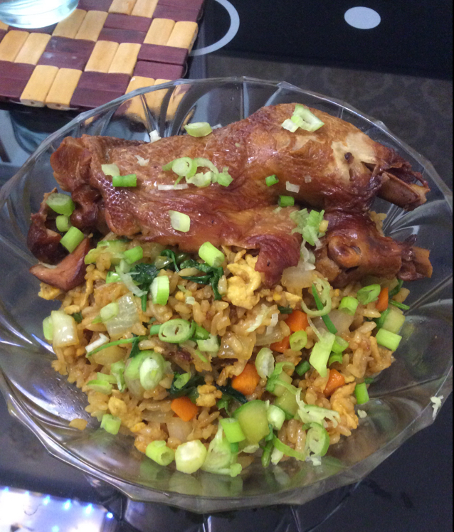 酱油素炒饭