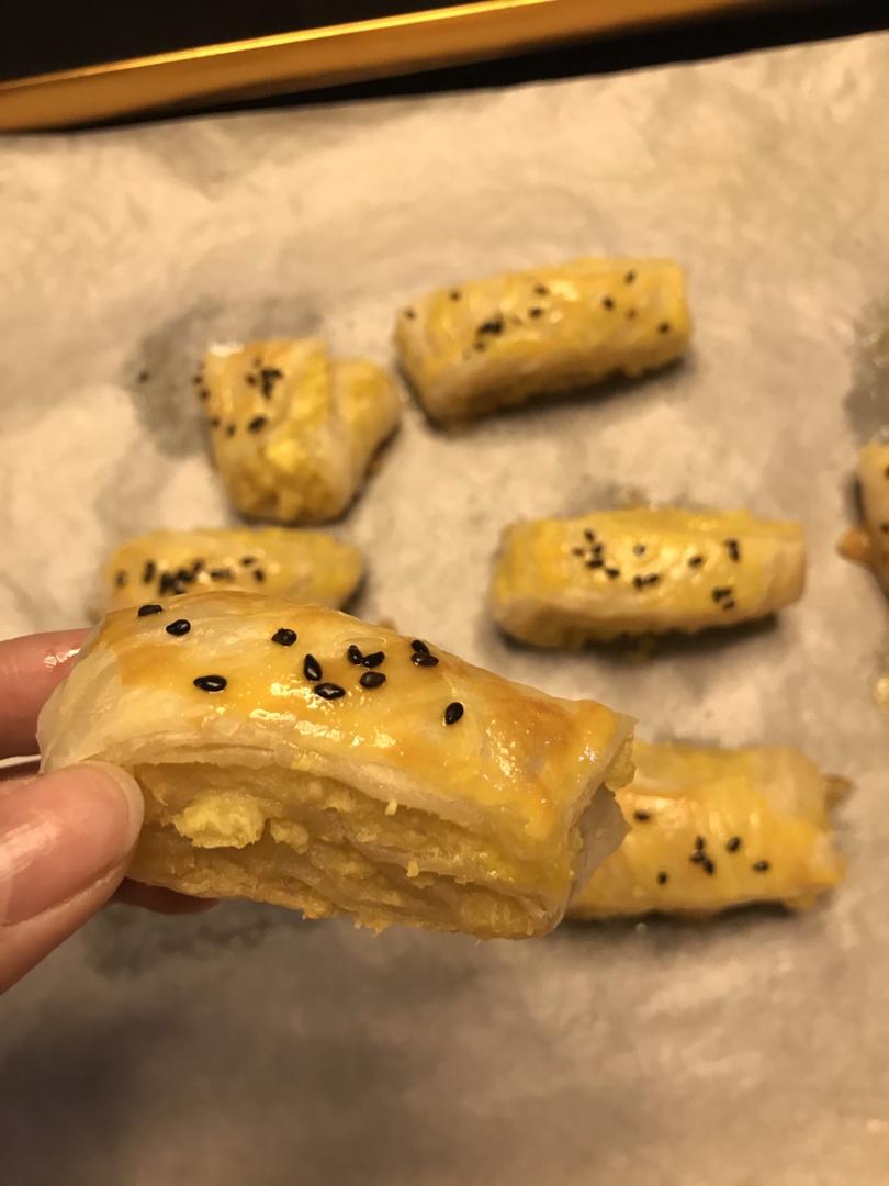 无需揉面❗️巨简单❗️酥到掉渣渣的紫薯酥饼