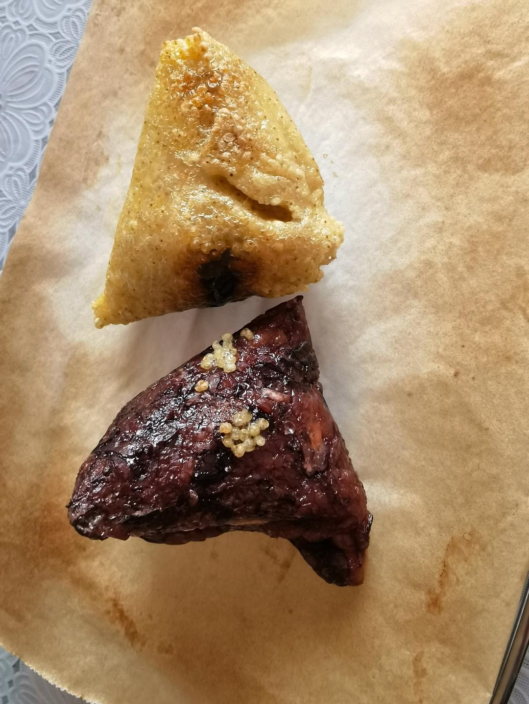 你绝对没吃过的神仙吃法❗️烤粽子❗️